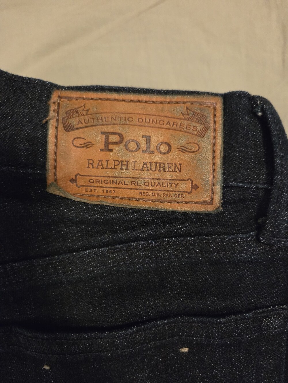 Polo by Ralph Lauren Women's Dark Denim Skinny Jeans